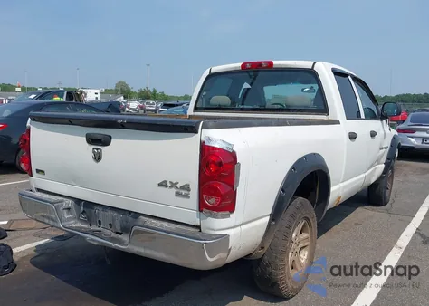 2007 Dodge Ram 1500 Slt/Trx4 Off Road/Sport из США, поврежденный, VIN 1D7HU18P37J507399